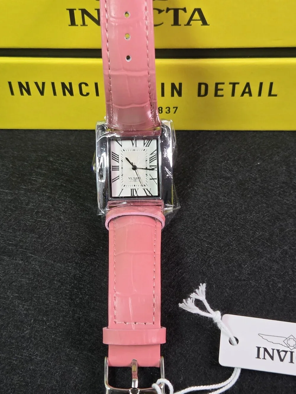 Invicta Celestial Women’s Watch – 30mm – Pink Leather – Model 70301